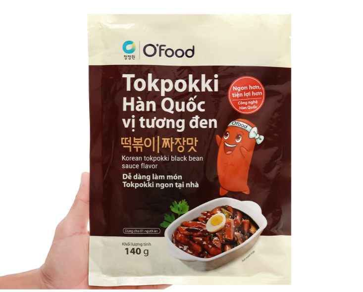 Bánh gạo cay Tokbokki Hàn Quốc ăn liền 4