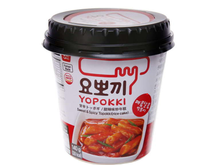 Bánh gạo cay Tokbokki ăn liền Hàn Quốc 10