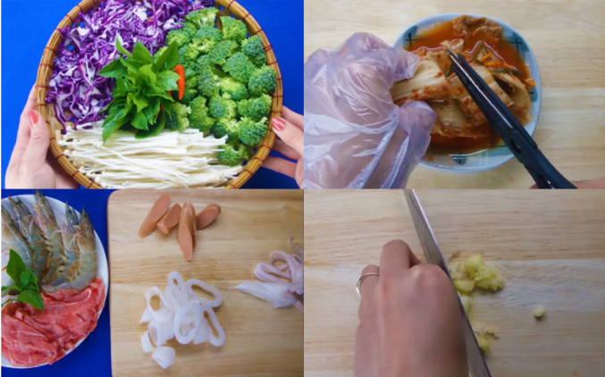 Công thức nấu lẩu mì cay Hàn Quốc