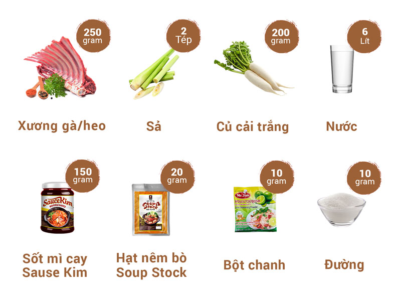 Công thức nấu mì cay Hàn Quốc kinh doanh ngon chuẩn vị